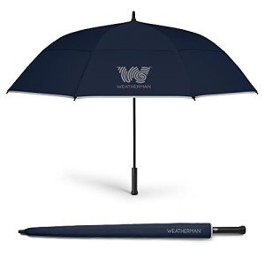 Weatherman Automatic Windproof Golf Umbrella - 68