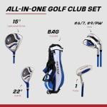 Junior Right-Handed Golf Club Set for Ages 9-12
