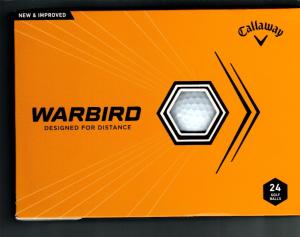 Callaway Warbird Golf Balls - 24 Pack, White