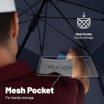 Weatherman Automatic Windproof Golf Umbrella - 68