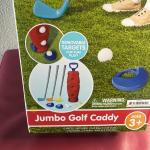 Jumbo Golf Caddy Set for Kids 3+