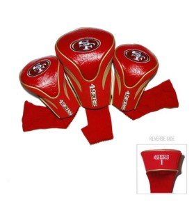 San Francisco 49ers NFL Contour Headcovers 3 Pack