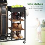 Golf Garage Organizer and Bag Stand