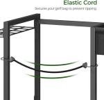 Golf Garage Organizer and Bag Stand