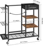 Golf Garage Organizer and Bag Stand