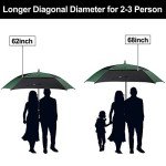 G4Free 62/68 Inch Windproof Golf Umbrella