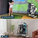 Extra Large Golf Bag Storage Organizer Stand