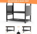 Wall Mount Organizer for 2 Golf Bags