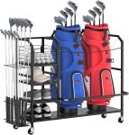 Large Golf Bag Organizer for Gear and Accessories