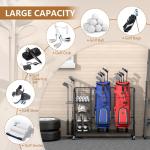 Large Golf Bag Organizer for Gear and Accessories