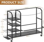 Large Golf Bag Organizer for Gear and Accessories