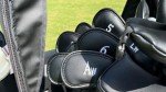 10 Magnetic Leather Golf Club Covers with Embroidery
