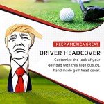 Pins & Aces Premium Golf Headcover - Trump Design