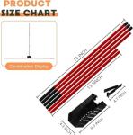 Golf Alignment Sticks Holder for Perfect Swing Path