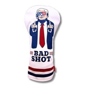 Funny Donald Trump Golf Head Cover with Magnet