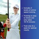 SuperSpeed Golf Training Stick with Online Videos