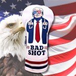 Funny Donald Trump Golf Head Cover with Magnet