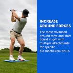 SuperSpeed Golf Force Board Pro for Weight Shift