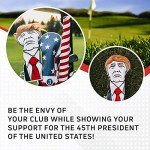 Pins & Aces Premium Golf Headcover - Trump Design