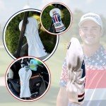 Funny Donald Trump Golf Head Cover with Magnet