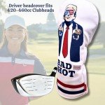 Funny Donald Trump Golf Head Cover with Magnet