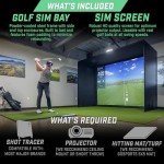 GoSports 10x8 ft Golf Simulator Enclosure Kit