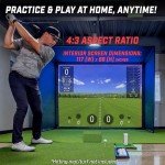 GoSports 10x8 ft Golf Simulator Enclosure Kit