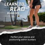 SKLZ Bunker Caddie Golf Training Aid with 3 Discs