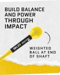 SKLZ Gold Flex Golf Swing Trainer - Improve Distance & Balance