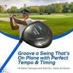 Lag Shot Driver Swing Trainer for Left-Handed Golfers