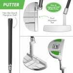PGA Tour 2024 Kids Green Golf Club Set