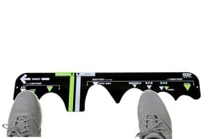 Izzo Golf Sure Stance Swing Trainer - Right-Handed