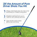 Lag Shot Driver Swing Trainer for Right Handed Golfers
