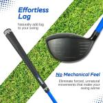 Lag Shot Driver Swing Trainer for Right Handed Golfers