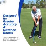 Lag Shot Driver Swing Trainer for Right Handed Golfers