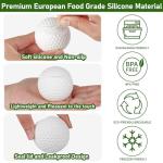 Golf Ball Shot Glasses - Fun 4 Pack Set