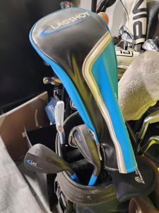 LAG SHOT Triple Threat Golf Swing Trainer Clubs