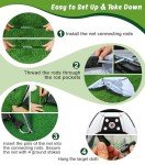 MUVPOH Golf Practice Net with Target Mat