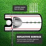 Golf Putting Mirror Alignment Aid for Practice