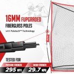 ZEALFEEL 10x7ft Golf Practice Net and Accessories