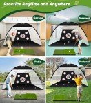 MUVPOH Golf Practice Net with Target Mat