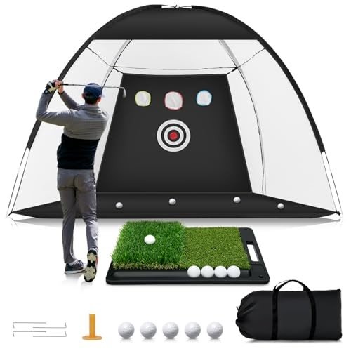 Portable Golf Hitting Net for Backyard Practice