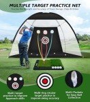 Portable Golf Hitting Net for Backyard Practice