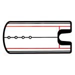 Golf Putting Alignment Mirror Training Aid