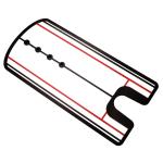 Golf Putting Alignment Mirror Training Aid