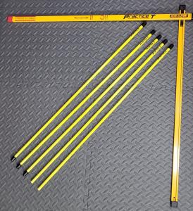 Eyeline Golf Practice T Alignment Aid and Sticks