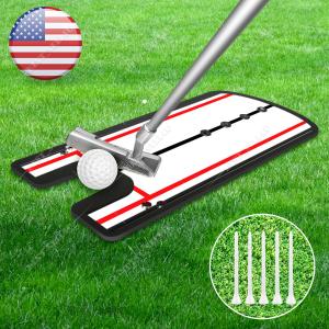 Golf Putting Mirror for Alignment and Swing Practice
