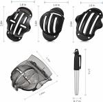 8 Pack Golf Ball Marker Set with Stencils