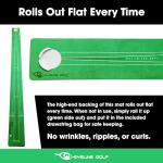 EyeLine Golf Roll The Rock Putting Mat