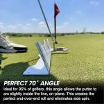 EyeLine Golf Quick Look Mirror & Putting Rail